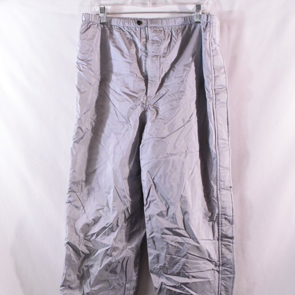 Green Mountain Gore-Tex Waterproof Pants Shell Size XL Side Zip Snow Rain